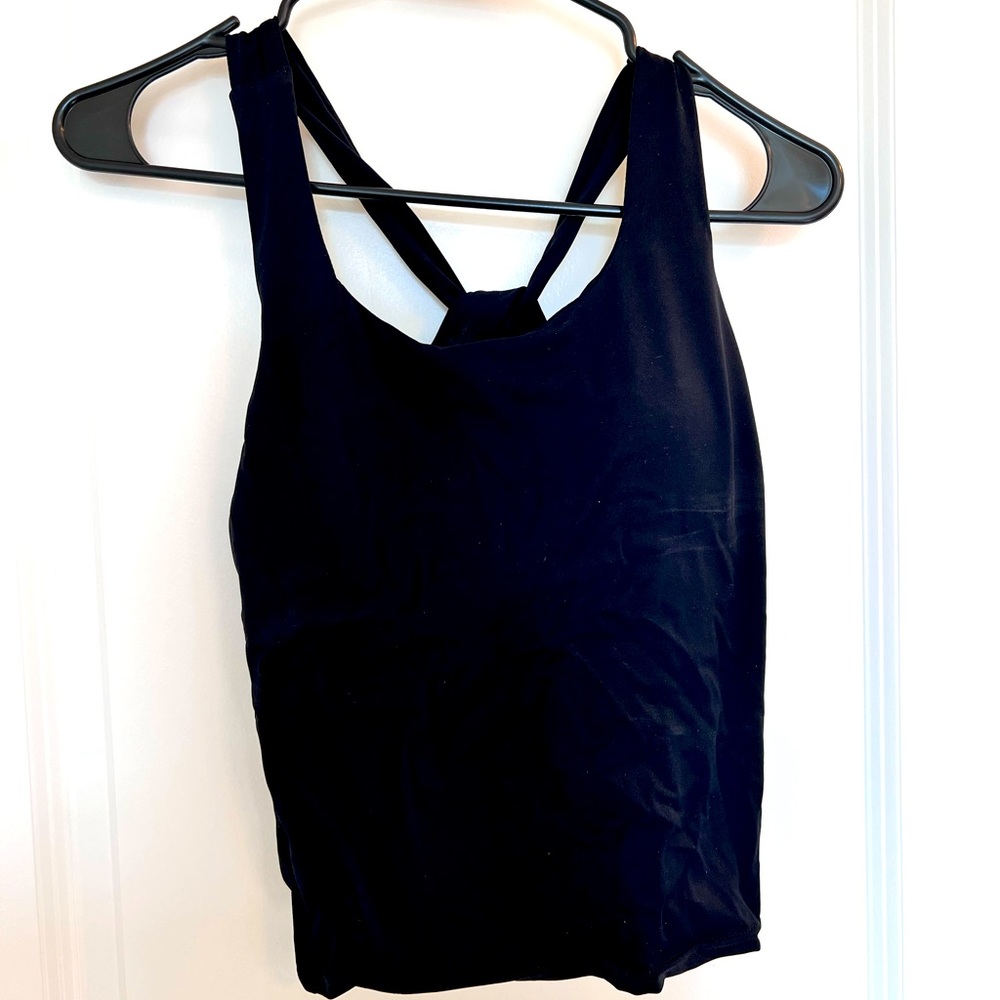Halara padded crop top M